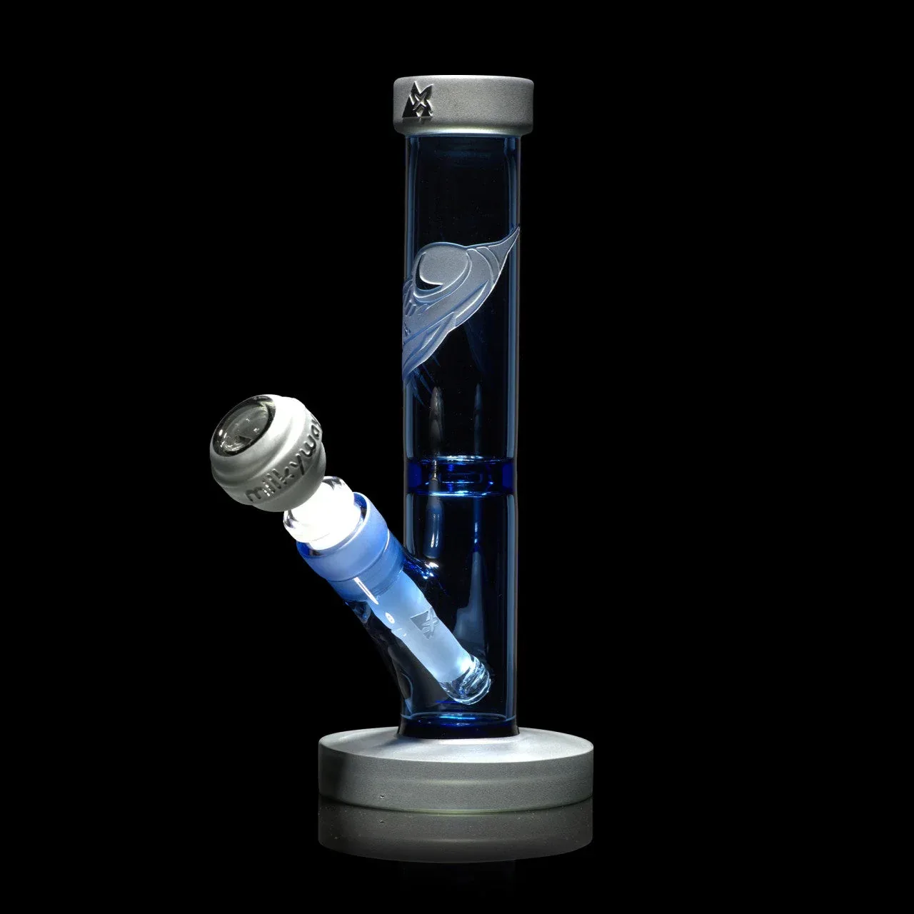 Milkyway Glass - 9" Spaceship X Straight Tube Bong