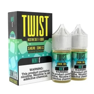 Mint 0° 2x 30ml (60ml) Nic Salt Vape Juice - Twist E-Liquid - 35mg