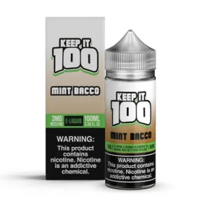 Mint Bacco (TFN) | Keep It 100 E-Liquids