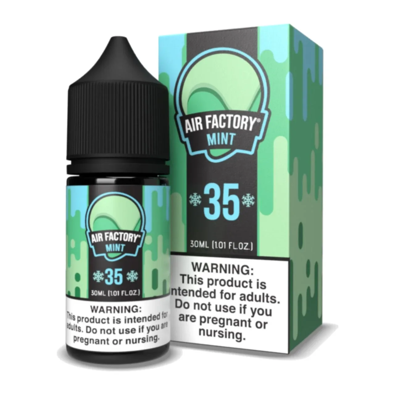 Mint Nixodine Salt 30ml E-Juice | Air Factory