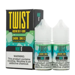 Mint No.0° 60ml Salt E-Juice | Twist E-Liquids