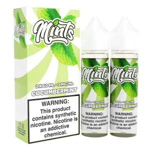 Mints Vape Co. Cucumber Mint 2x 60ml (120ml) Vape Juice - 0mg