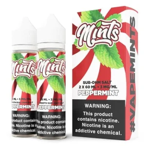 Mints Vape Co. Peppermint 2x 60ml (120ml) Vape Juice - 0mg