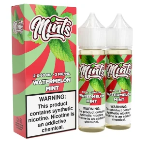 Mints Vape Co. Watermelon Mint 2x 60ml (120ml) Vape Juice - 0mg