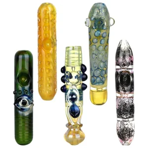 Mixed Dreams Assortment Glass Steamrollers - 5.75" 10ct