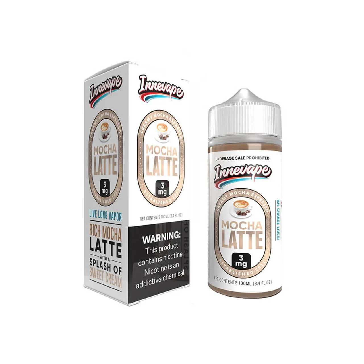 Mocha Latte 100ml E-Juice | Innevape