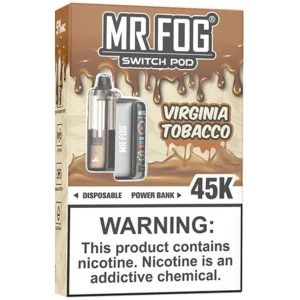 Mr Fog Switch Pod 45K Kit: Virginia Tobacco