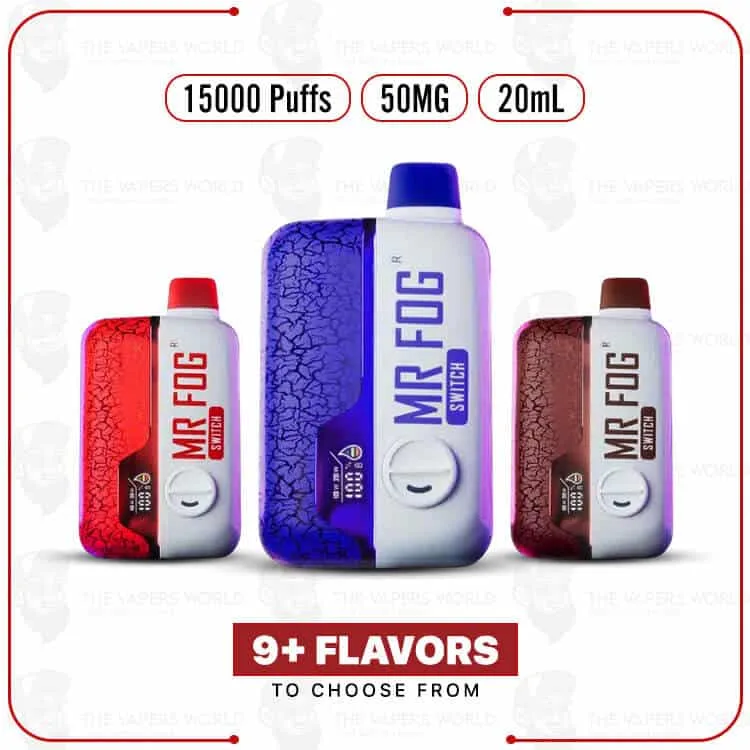 Mr Fog Switch SW15000 5% 15,000 Puffs Disposable