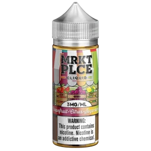 MRKT PLCE Grapefruit Citrus Sugarberry 100ml Vape Juice - 6mg
