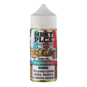 MRKT PLCE Iced Forbidden Berry 100ml Vape Juice - 3mg