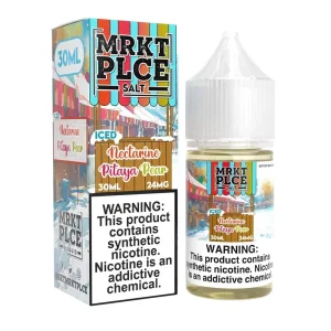 MRKT PLCE Salts ICED Nectarine Pitaya Pear 30ml Nic Salt Vape Juice - 24mg