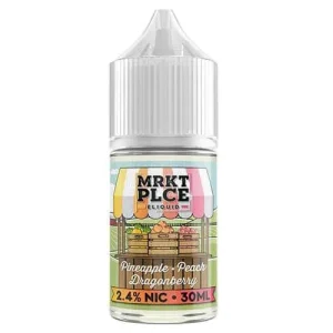 MRKT PLCE Salts Pineapple Peach Dragonberry 30ml Nic Salt Vape Juice - 24mg