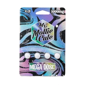 Ms Mollie Cule Mega dose Mushroom Tablets 5000MG | 4 COUNT