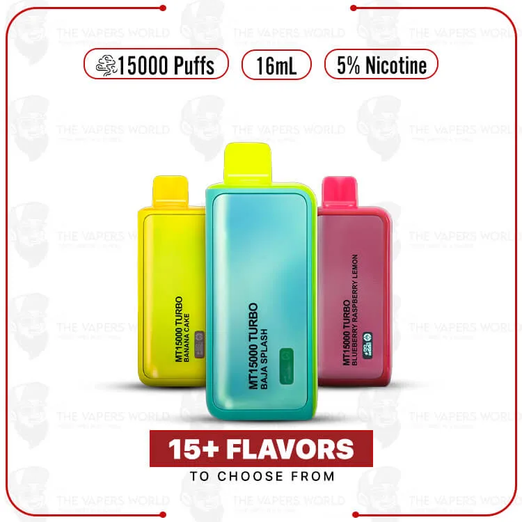 MT15000 Turbo 15K Puffs Disposable vape