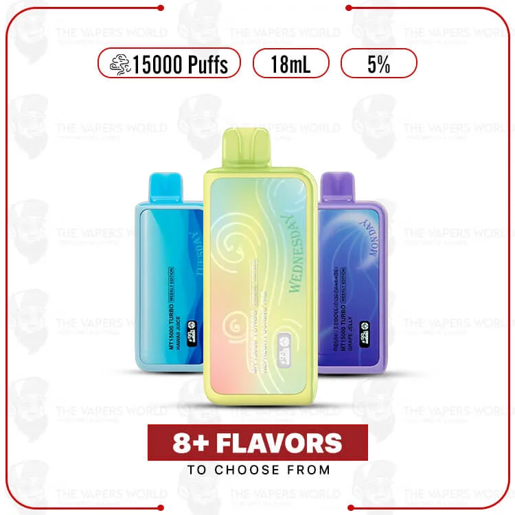 MT15000 Turbo 15k Puffs Weekly Edition Disposable Vape