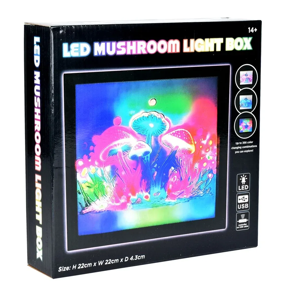 Mushroom Motion LED Light Box - Image 2
