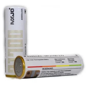 MXJO IMR 21700 4000mAh 30A 3.7v Battery Flat-Top