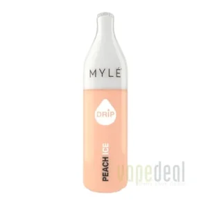 Myle Drip Disposable 2000 Puffs Peach Ice