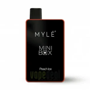 Myle Mini Box Device 1500 Puffs Peach Ice