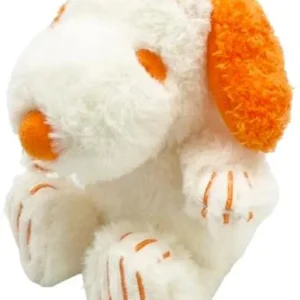 Nakajima Corporation Rainbow Fuwakuta Snoopy Orange Plush 209986-25