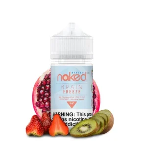 Naked 100 Brain Freeze AKA Strawberry Pom E-Liquid 60ml