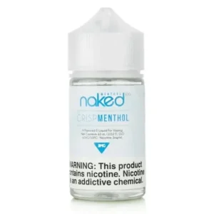 Naked 100 Crisp Menthol 60ml Vape Juice - 0MG