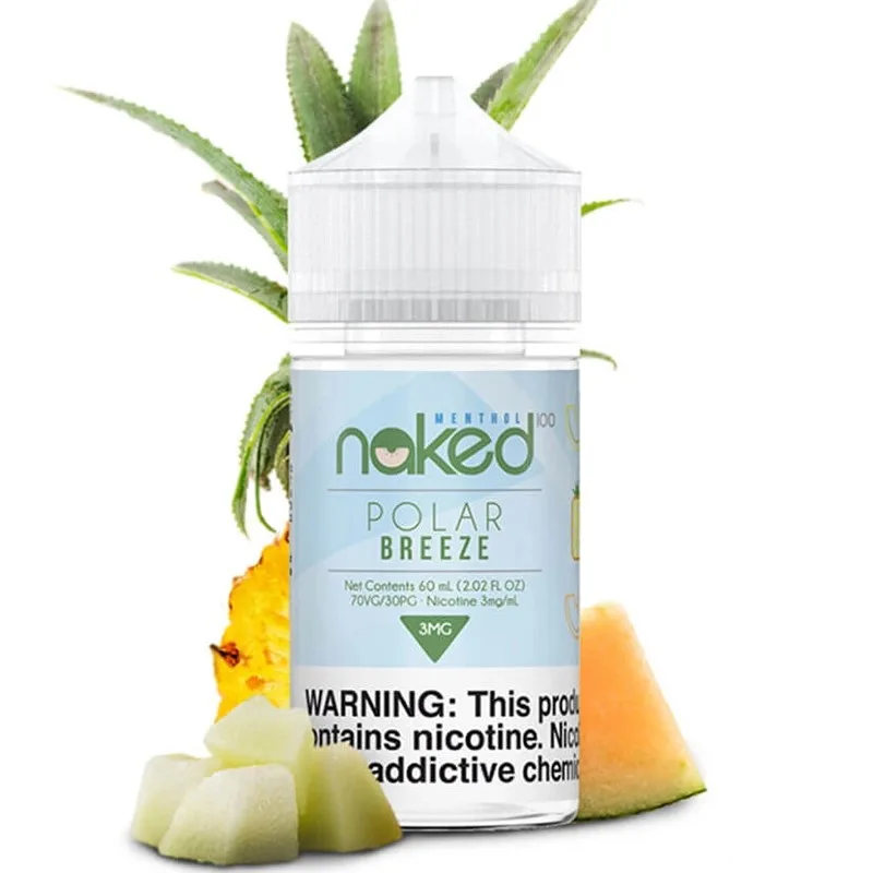 Naked 100 Menthol Melon E-juice 60ml - Eleaf Official Store