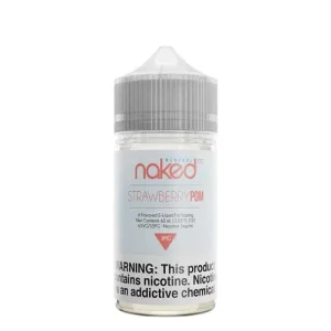 Naked 100 Menthol Strawberry POM 60ml Vape Juice (Previously Brain Freeze) - 3MG