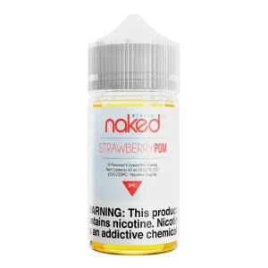 Naked 100 Menthol Strawberry POM (Previously Brain Freeze) Vape E-Liquid 60mL
