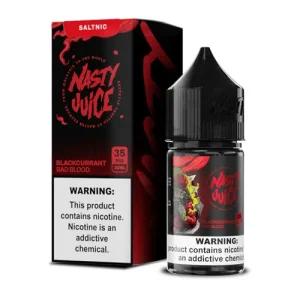 Nasty Salt Blackcurrant Bad Blood 30mL