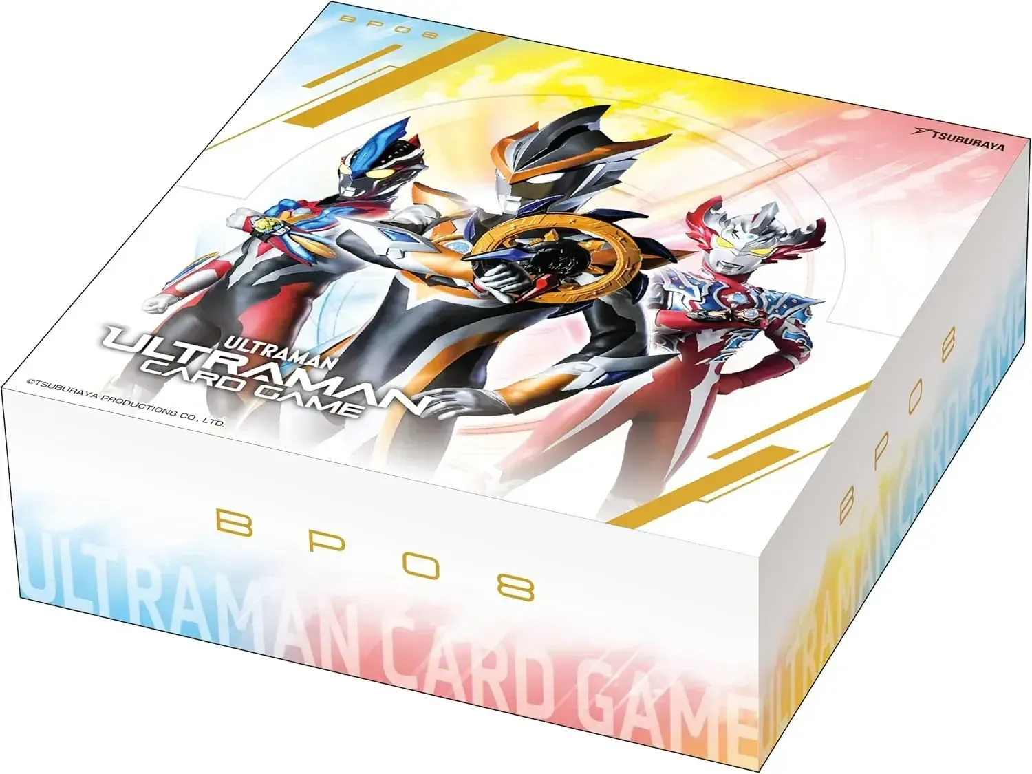 New Tsuburaya Productions Ultraman Card Game Booster Pack 08 Box