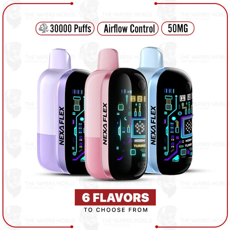 NEXA Flex Ice Kit – 50mg – 30000 Puffs
