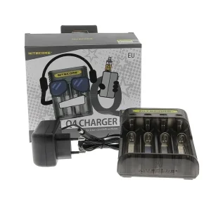 NiteCore Q4 Quick Battery Charger - 4 Bay