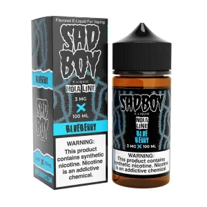 NolaLine Blueberry Synthetic Nicotine 100ml E-Juice | SadBoy