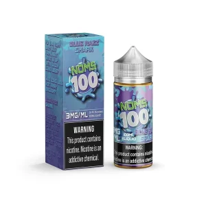 Noms 100 Blue Razz Shark Vape Juice 100ml - 3mg