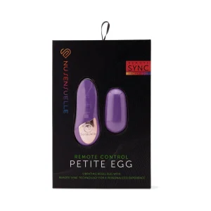 Nu Sensuelle Remote Control Petite Egg Purple