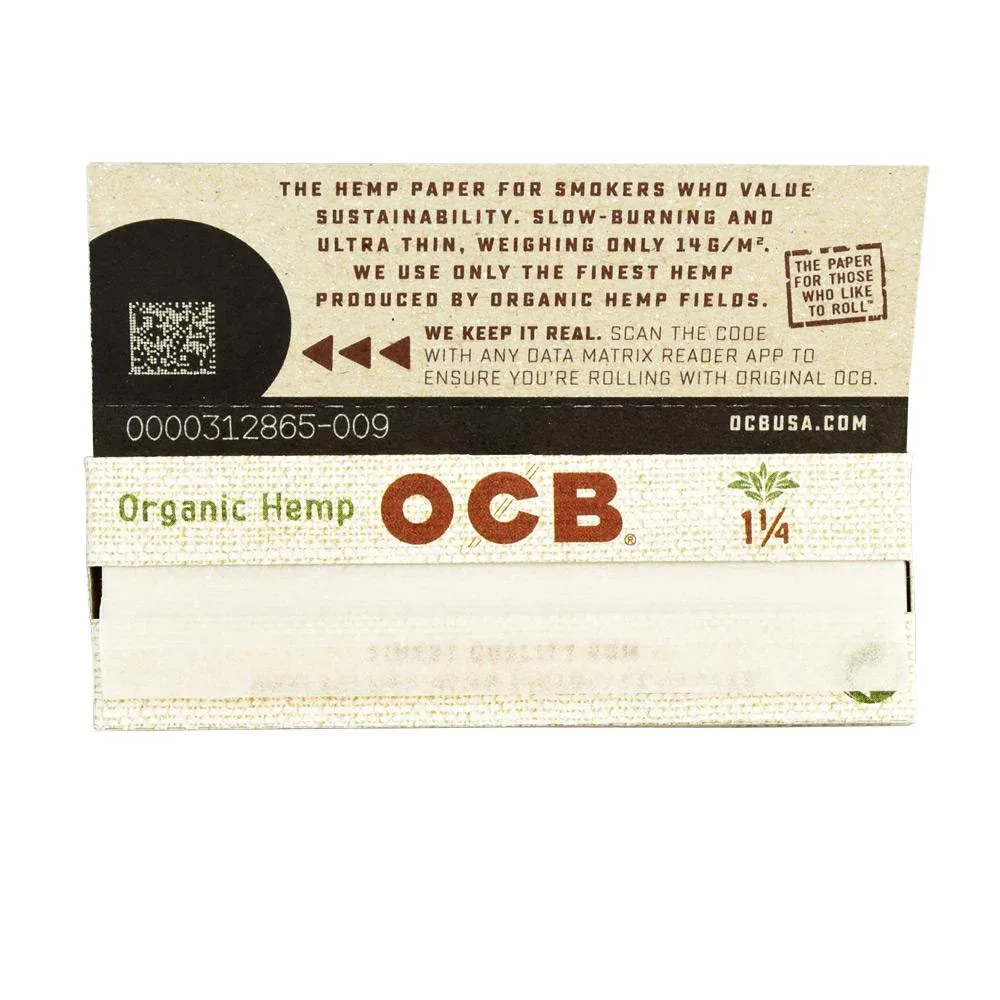 OCB Organic Hemp Rolling Papers - Image 2