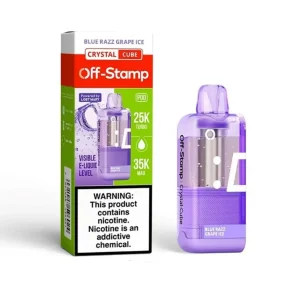 Off Stamp Crystal Cube Pre-filled Disposable Replacement Pod | 35K Puffs