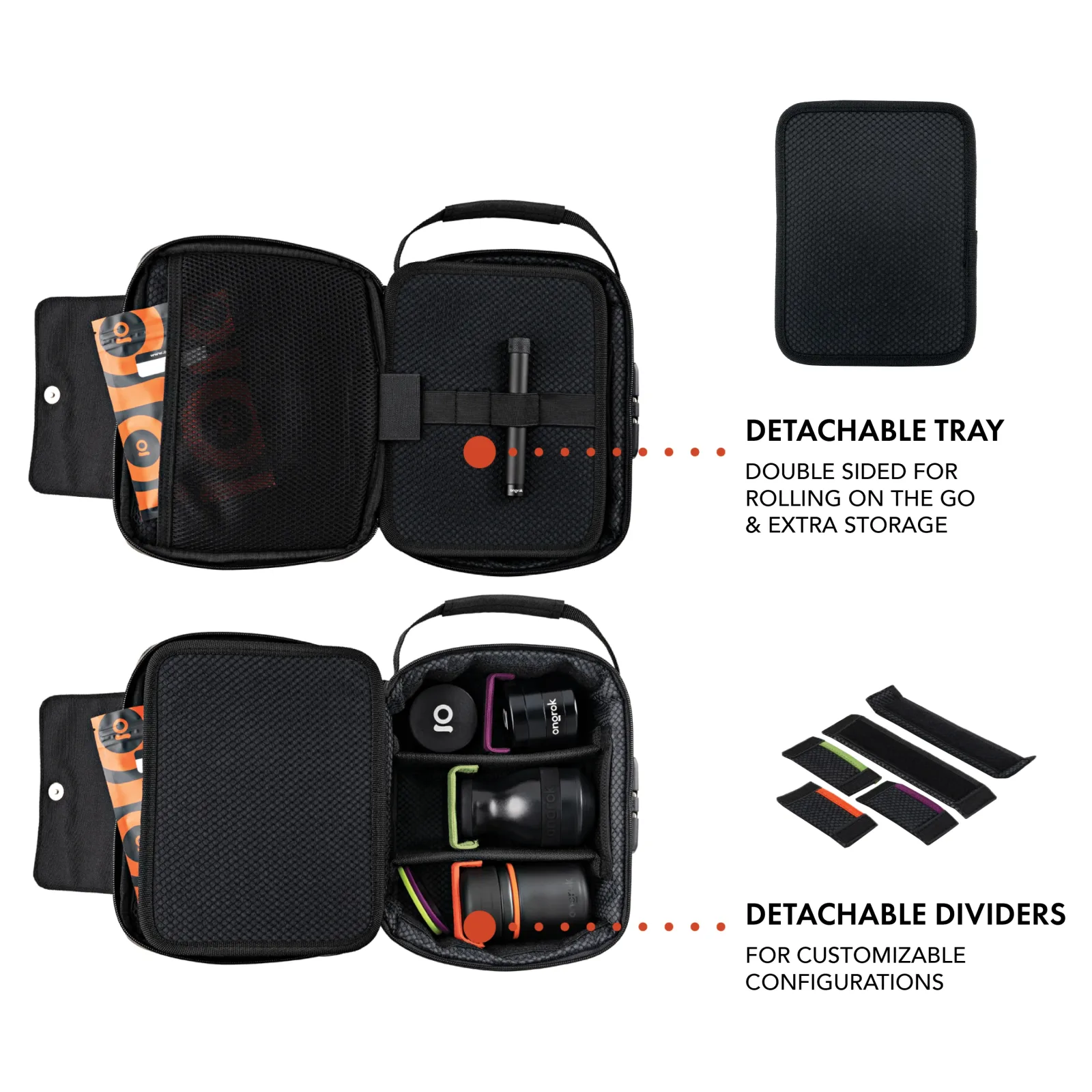 Ongrok Large Carbon-Lined Case with Combo Lock - Image 2
