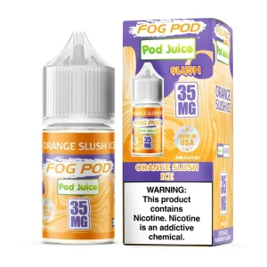Orange Slush Ice Salt 30ml E-Juice | Fog Pod X Pod Juice