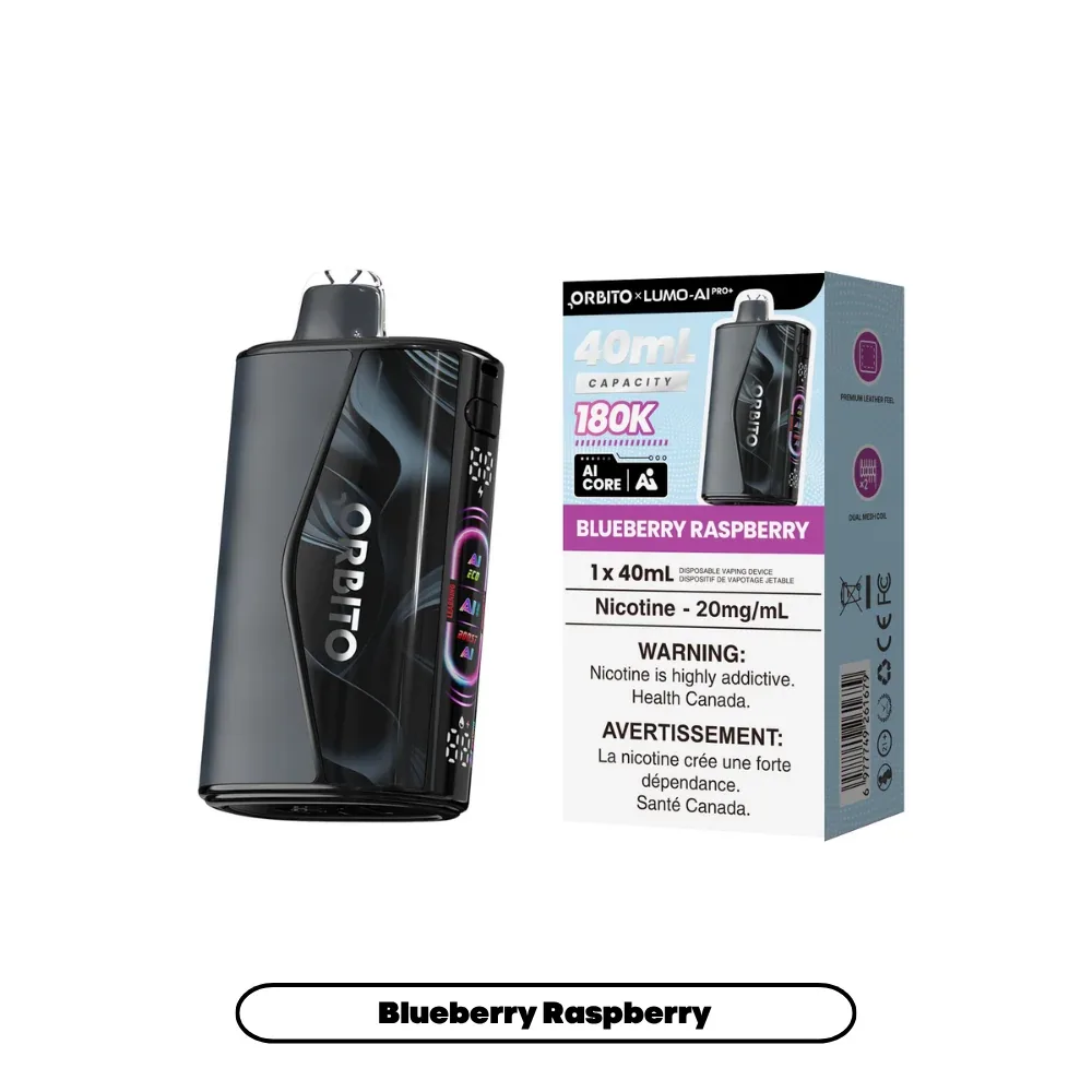 Orbito Lumo AI Pro 180K Disposable Vape 40mL - Image 2