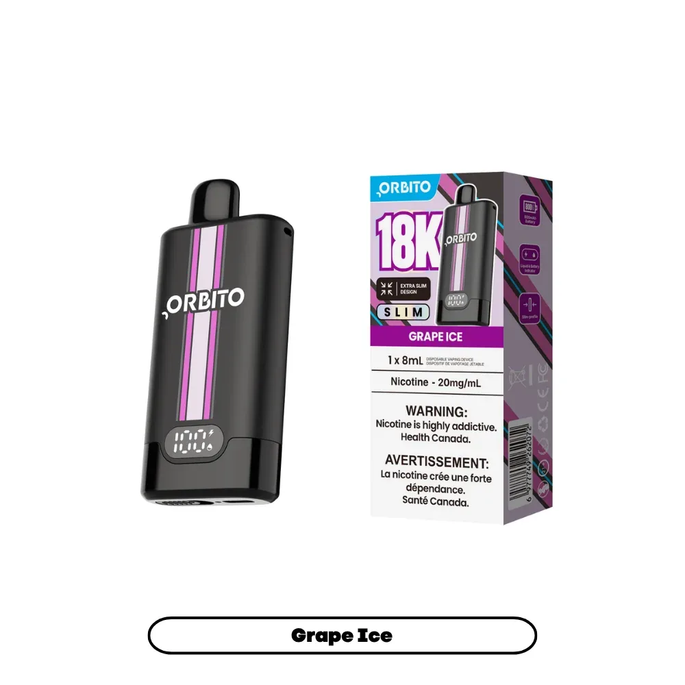Orbito Slim 18K Disposable Vape 8mL **Launch Special** - Image 2