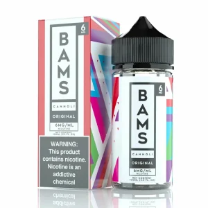 Original Cannoli 100ml E-Juice | Bam's Cannoli