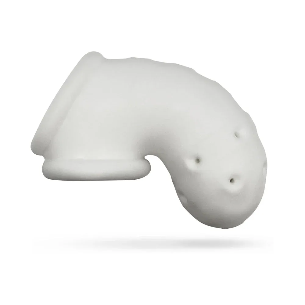 OxBalls Airlock Air-Lite Vented Chastity White Ice - Image 2