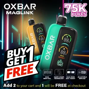 Oxbar Maglink Kit Disposable | 75K Puffs - Buy 1 Get 1 Free