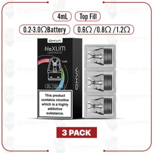 OXVA NeXLIM Replacement Pod Cartridge – 3PK