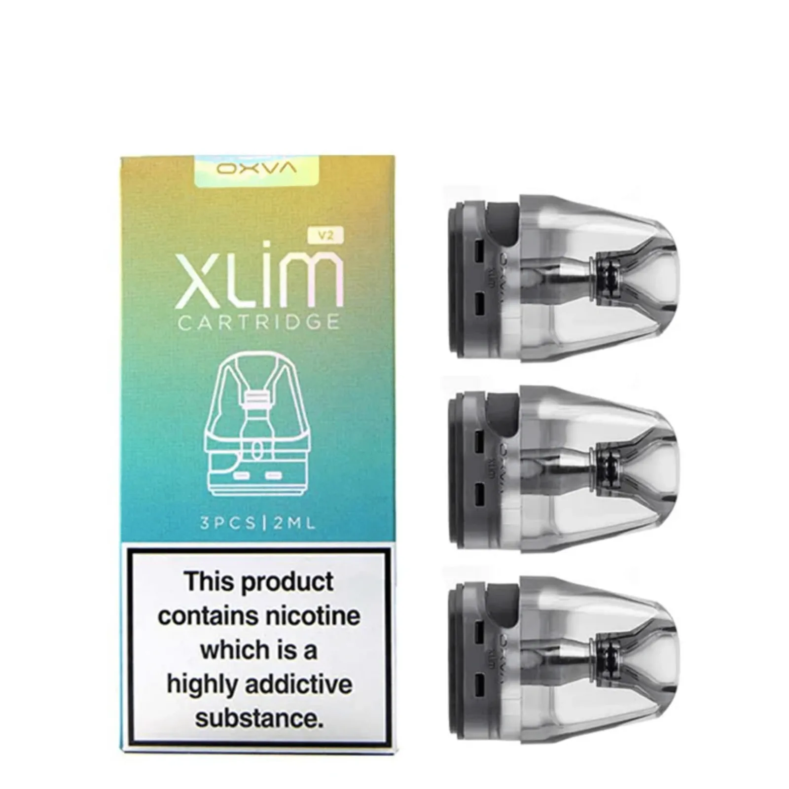OXVA Xlim SE V2 Mesh Replacement Pods 0.6Ω/0.8Ω/1.2Ω 2ml