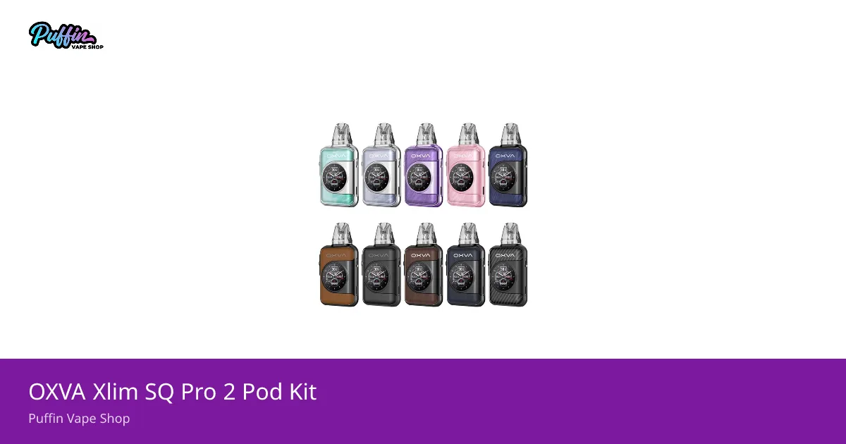 OXVA Xlim SQ Pro 2 Pod Kit