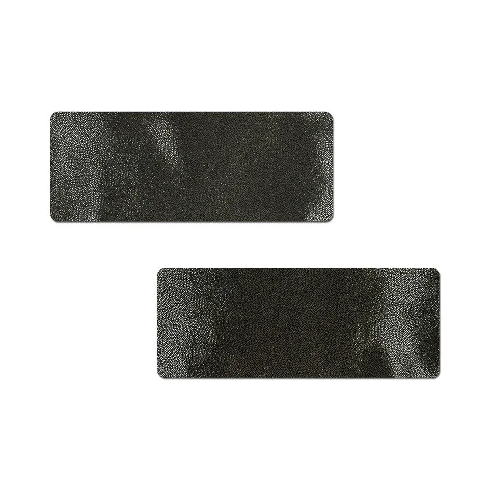 Pastease Dash: Liquid Black Bar Nipple Pasties - Image 2