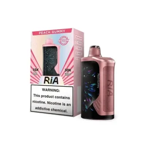 Peach Gummy - Geek Bar Ria NV30k Disposable Vape
